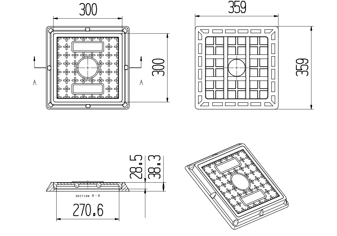 composite manhole cover