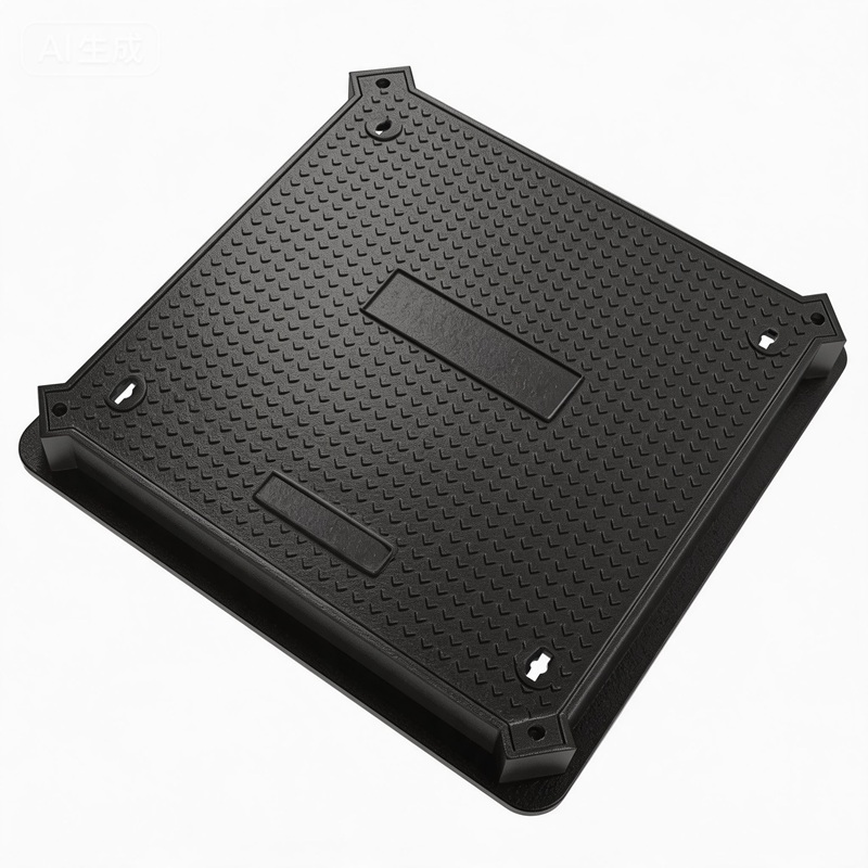 Ductile iron manhole cover